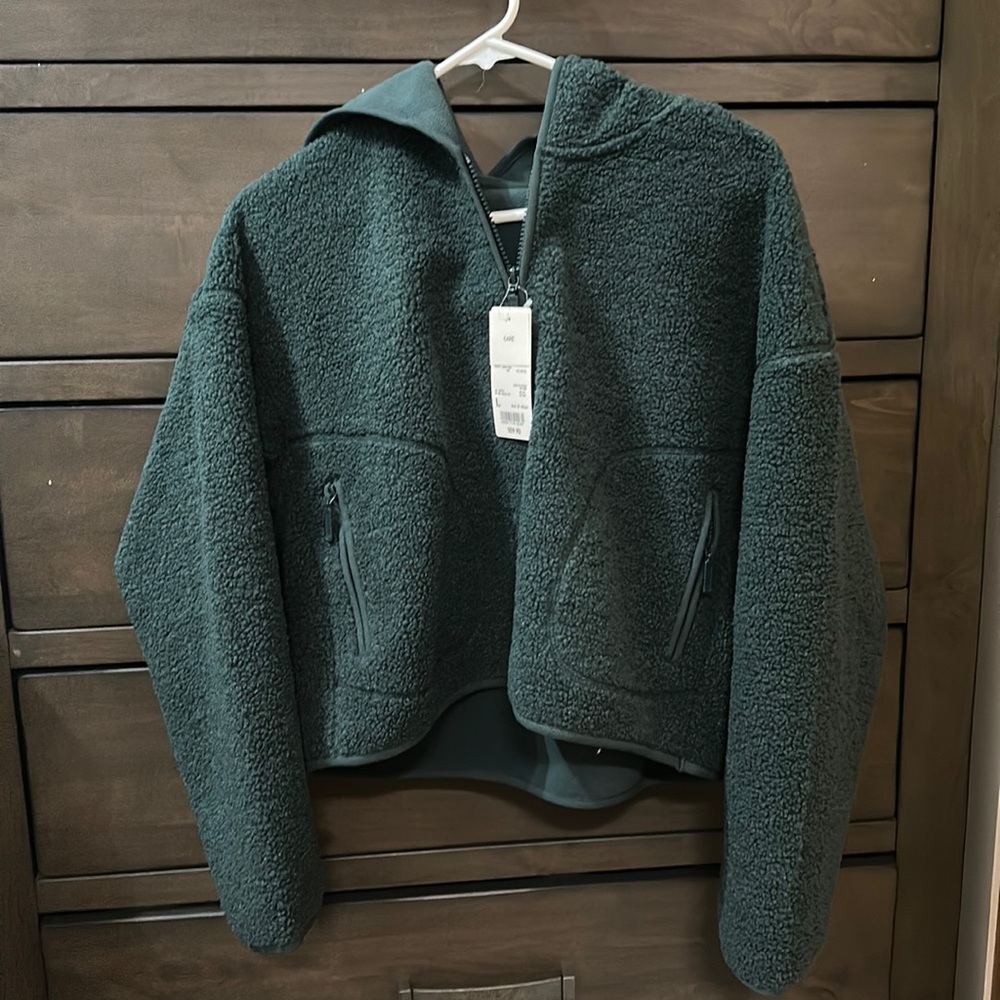 Uniqlo fleece half-zip